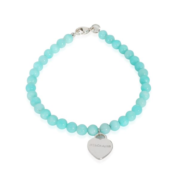 135131 bv bb37d57d f9c8 41f0 81b9 a61bde69d3a6 Tiffany Co Return to Tiffany Amazonite Bracelet in Sterling Silver