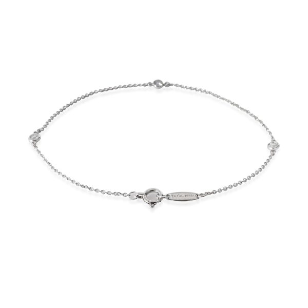 135142 bv 8809160f 7cec 47a7 8f5d dae5ec4a2fce Tiffany Co Elsa Peretti Diamond by the Yard Bracelet in Platinum 015 CTW