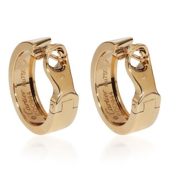 135180 bv ad7a4cf6 6d7b 4180 8074 48ca5ff822f4 Cartier Love Hoop Earrings in 18k 18K Yellow Gold