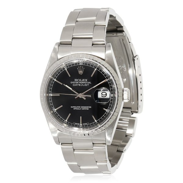 135201 ad1 Rolex Datejust 16220 Mens Watch in Stainless Steel