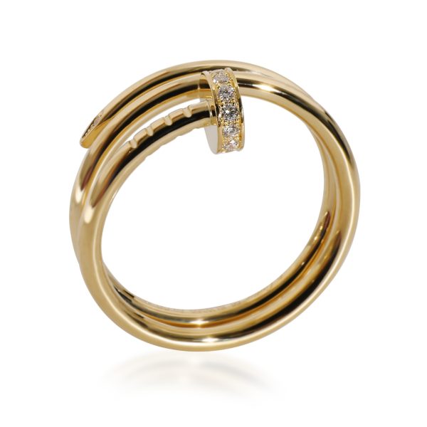 135250 av ef2f1a21 f5a4 4486 b840 70bf723750d2 Cartier Juste Un Clou Ring in 18k Yellow Gold 008 CTW