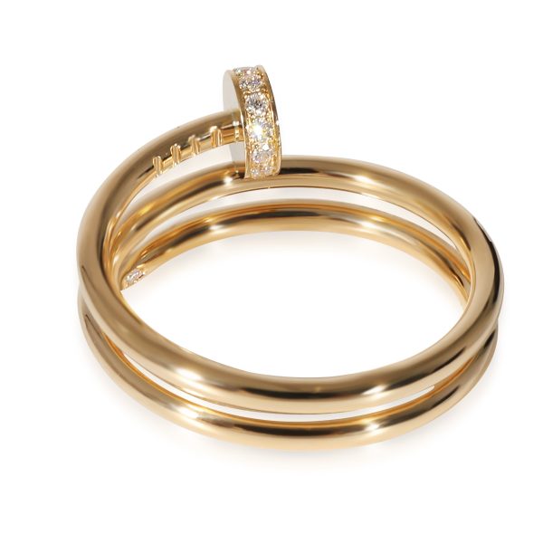 135250 bv b65af4e9 6d3b 4757 972a 298bdcdeb416 Cartier Juste Un Clou Ring in 18k Yellow Gold 008 CTW