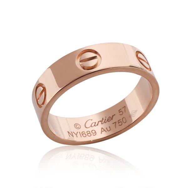 135270 av 5d1e3f4b 6579 4e56 aa72 87bbdc7944c3 Cartier Love Ring in 18K Rose Gold