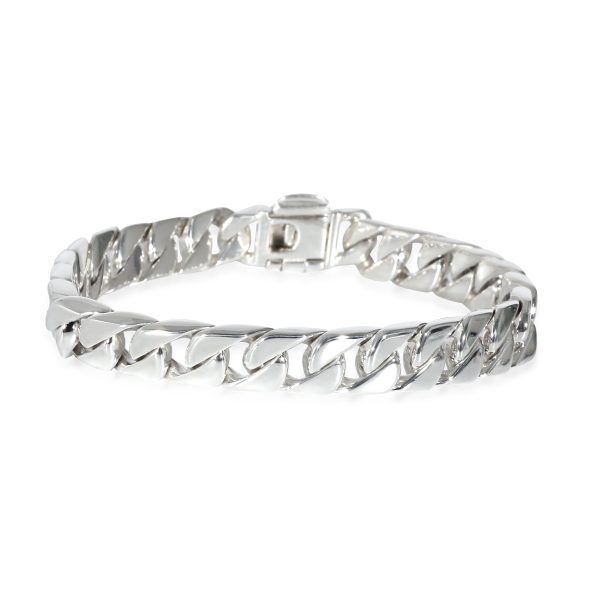 Tiffany Co Curb Link Bracelet in Sterling Silver Tiffany Co Curb Link Bracelet in Sterling Silver