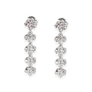 Tiffany Co Lace Diamond Long Drop Earrings in Platinum 08 CTW Tiffany Co Swing Jazz Pendant in Platinum 036 CTW