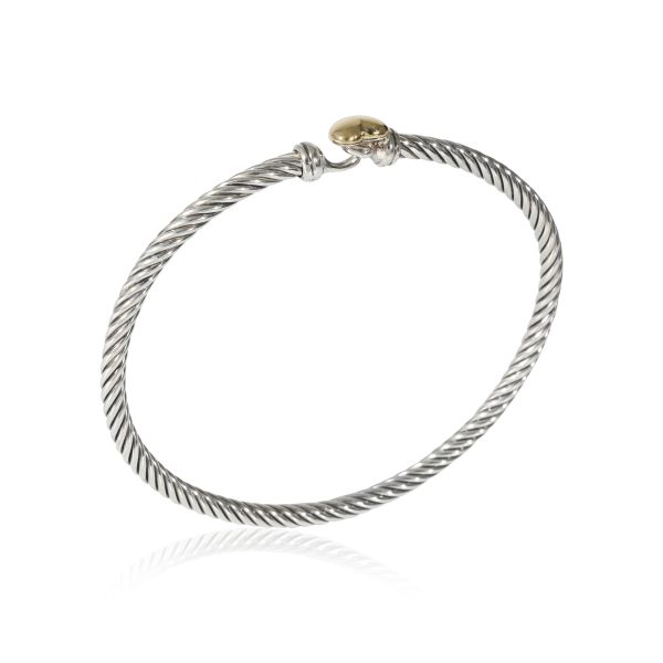 135338 pv 16eb7091 7169 4cdc 9060 ccc636e71738 David Yurman Cable Collectibles Heart Bracelet in Yellow GoldSterling Silver