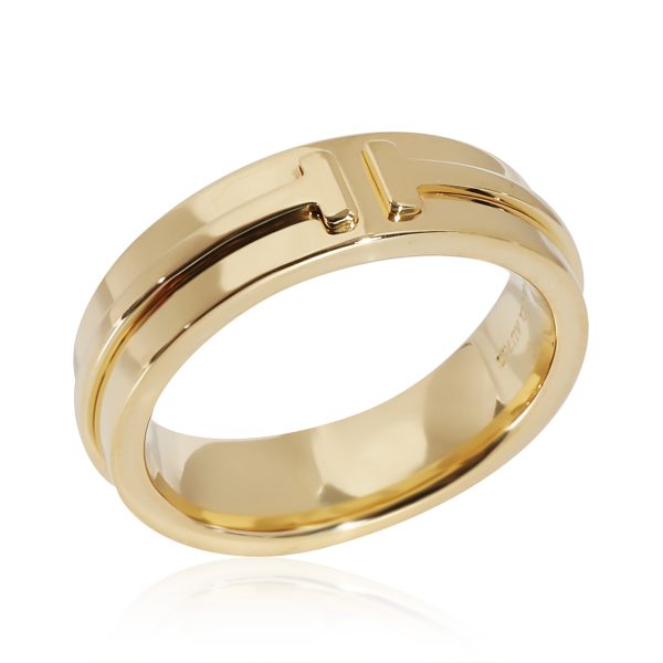 135437 av Tiffany Co Tiffany T Ring in 18K Yellow Gold