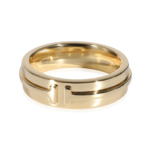 Tiffany Co Tiffany T Ring in 18K Yellow Gold Tiffany Co Tiffany T Ring in 18K Yellow Gold