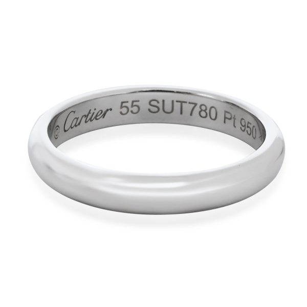 Cartier 1895 Wedding Band in Platinum Cartier 1895 Wedding Band in Platinum