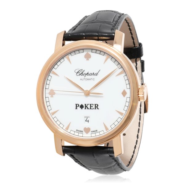 135545 ad1 Chopard Classic Poker 161278 5017 Mens Watch in 18k Yellow Gold
