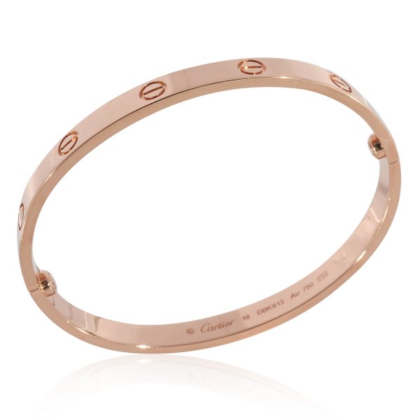 135845 pv e0d5590b 4f00 447d 8118 81a161b7edf8 Cartier Love Bracelet in 18k Rose Gold