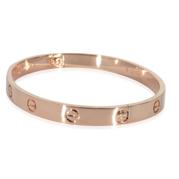 135845 sv eff07aa8 0df9 464a a8eb 3a290058ab04 Cartier Love Bracelet in 18k Rose Gold