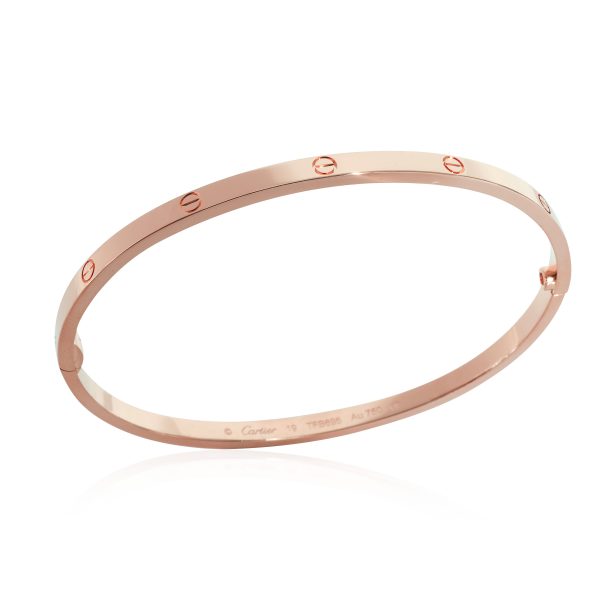 135851 av c87c3442 8b8b 45d6 ac65 3116c57e883e Cartier Love Bracelet in 18K Rose Gold Small Model