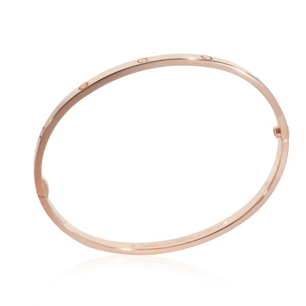 135851 pv 988b10e9 7a75 4c1e ae98 9feac753aa42 Cartier Love Bracelet in 18K Rose Gold Small Model