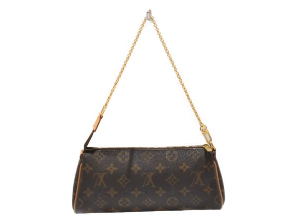 2 Louis Vuitton Eva Monogram Brown Coated Canvas Shoulder Bag