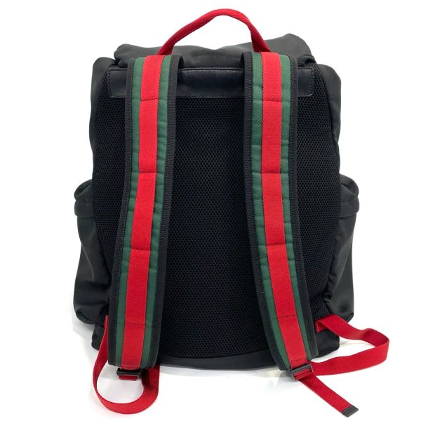 2 Gucci Backpack Capacity Bag Black