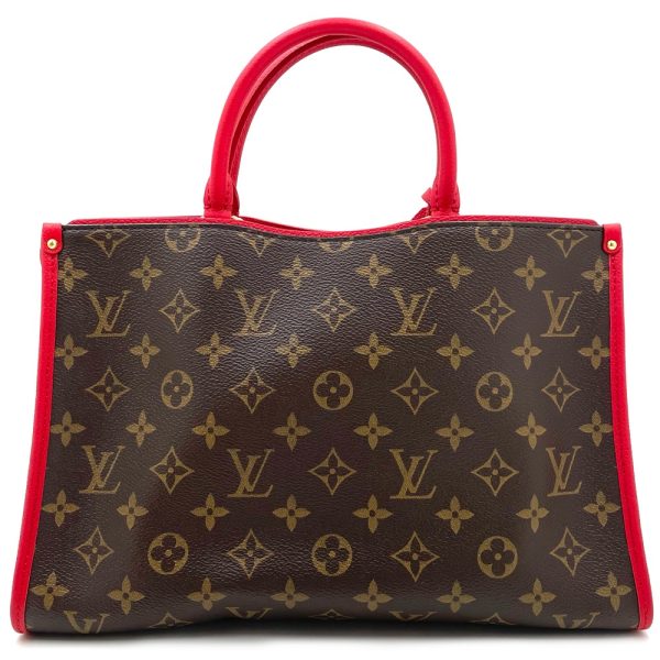 2 Louis Vuitton Monogram Popincourt Coliquela Shoulder Bag PM Cerise Brown Red