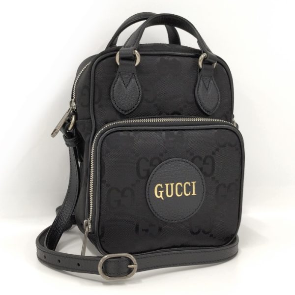 2000087257800420 1 Gucci Off the Grid 2way Shoulder Bag GG Canvas Black