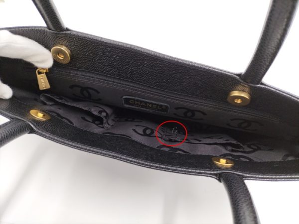 2000112259700070 7 Chanel Monte Carlo MM Tote Bag Handbag Caviar Skin Black