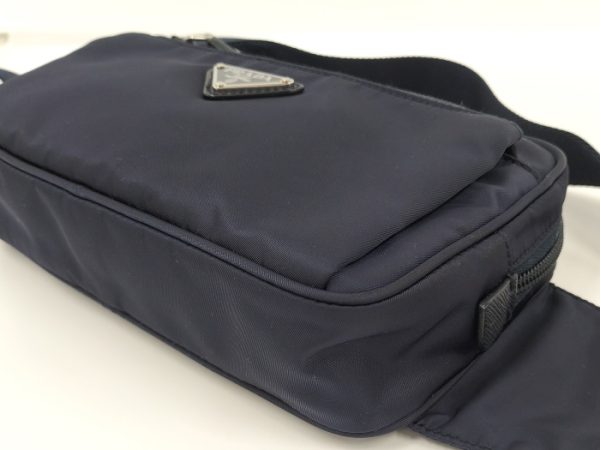 2000231252000283 3 Prada Body Bag Nylon Navy Shoulder Bag