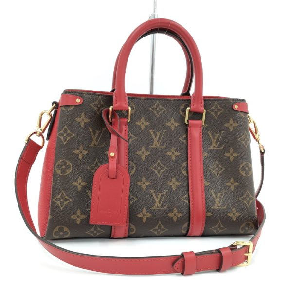 2000773252001044 1 Louis Vuitton Soufflot BB Handbag Monogram Sleaze Brown Red