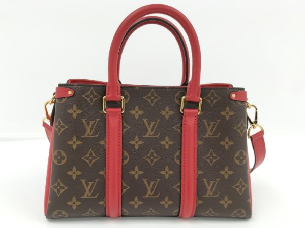 2000773252001044 2 Louis Vuitton Soufflot BB Handbag Monogram Sleaze Brown Red