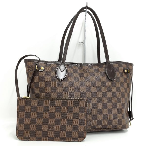 2000773258300335 1 Louis Vuitton Neverfull PM Tote Bag Damier Ebene