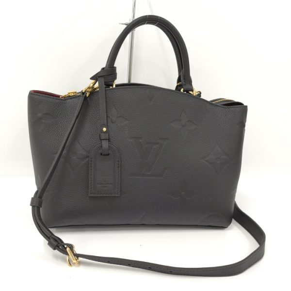 2000773259600500 1 Louis Vuitton Petit Palais PM 2way Handbag Shoulder Monogram Empreinte Noir