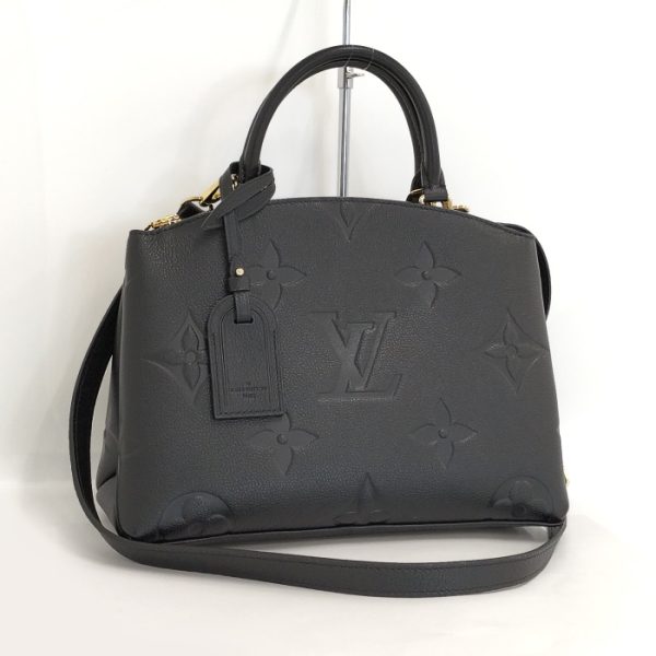 2000773259600517 1 Louis Vuitton Petit Palais PM 2way Shoulder Bag Monogram Empreinte Noir