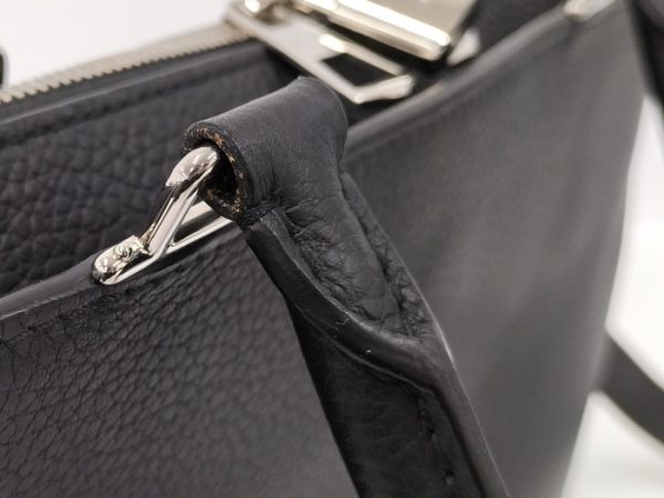 2010457257600011 5 Louis Vuitton Taurillon Armand MM 2way Briefcase Shoulder Bag Black