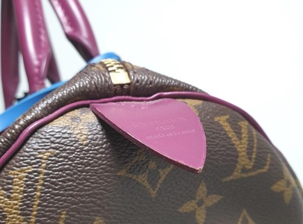 20240111081643131 06358326 LOUIS VUITTON Speedy 30 Monogram Limited Edition Totem Magenta