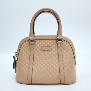 GUCCI Micro Guccissima 449654 Salvatore Ferragamo Studio BoBag Khaki