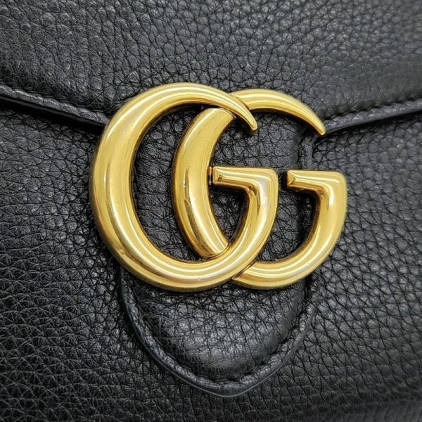 20240112020114530 10900857 GUCCI GG Marmont Chain Wallet Shoulder Bag 401232