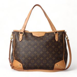 LOUIS VUITTON LV Tote Bag M41232 Estrela MM Browns Monogram Omega Seamaster 22558000 Mens Watch in Stainless Steel