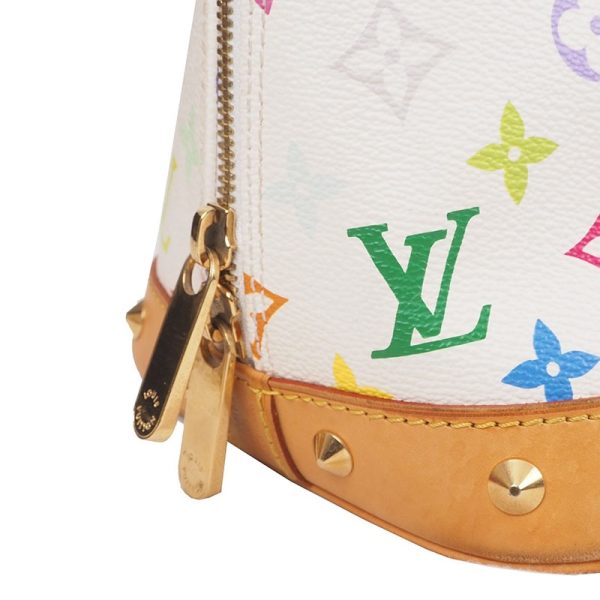 20240115052350415 19435732 LOUIS VUITTON Multicolor Alma PM White Hand Bag M92647