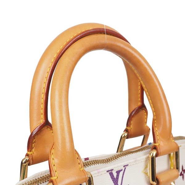 20240115052350470 63270422 LOUIS VUITTON Multicolor Alma PM White Hand Bag M92647