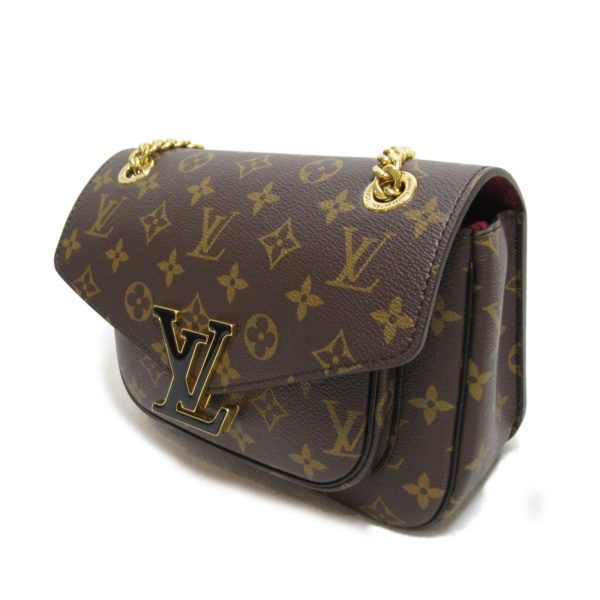 2100301115354 4 Louis Vuitton Passy Shoulder Bag Canvas Monogram Brown