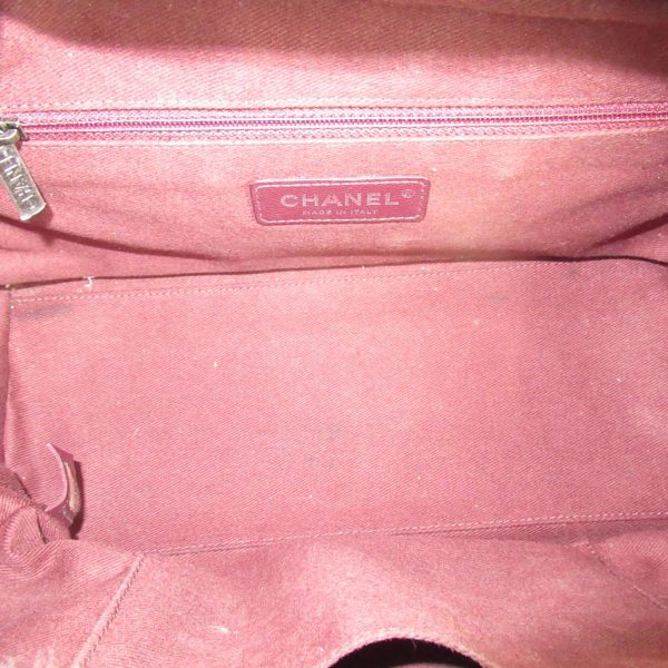 2101215554574 03 Chanel Shoulder Bag Handbag Caviar Skin Black
