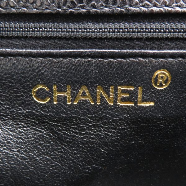 2101216234932 8 Chanel Shoulder Bag Pochette Caviar Skin Black