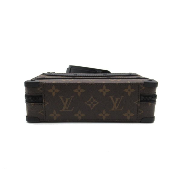 2101217164665 4 Louis Vuitton Handle Soft Trunk Shoulder Bag Canvas Monogram Macassar Brown