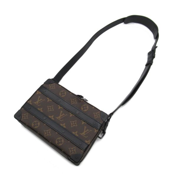 2101217164665 6 Louis Vuitton Handle Soft Trunk Shoulder Bag Canvas Monogram Macassar Brown