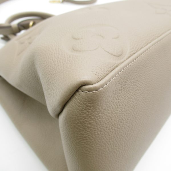 2101217189019 6 Louis Vuitton Grand Palais MM Shoulder Bag Leather Monogram Empreinte Beige