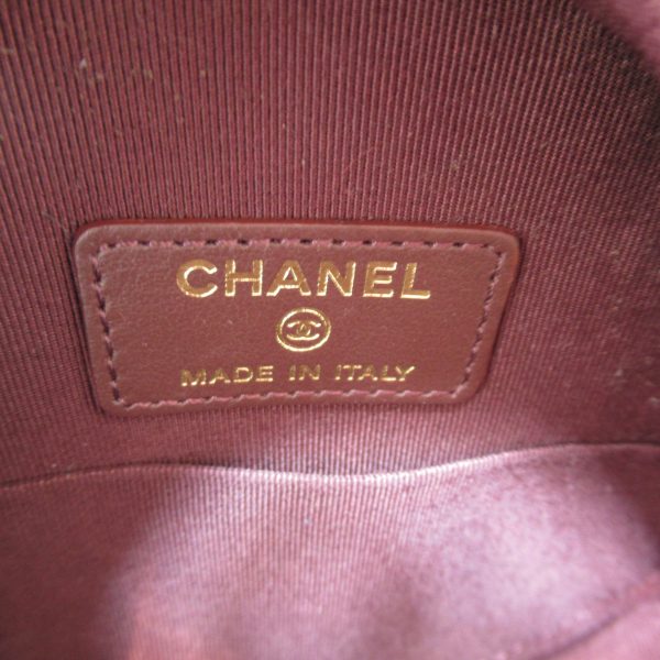 2101217250481 10 Chanel Mini Matelasse Chain Shoulder Bag Caviar Skin Black