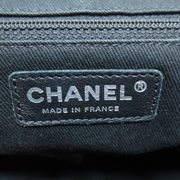 2101217330169 8 Chanel Half Moon Chain Shoulder Bag Caviar Skin Black