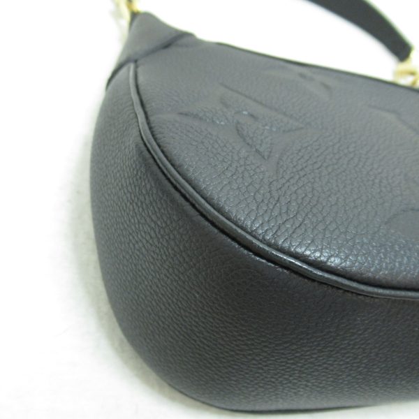 2101217368353 8 Louis Vuitton Bagatelle NM Shoulder Bag Leather Monogram Empreinte Black