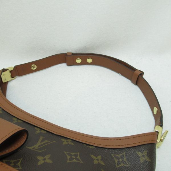 2101217368674 8 Louis Vuitton Hobo Dauphine MM Shoulder Bag Canvas Monogram Reverse Ladies Brown