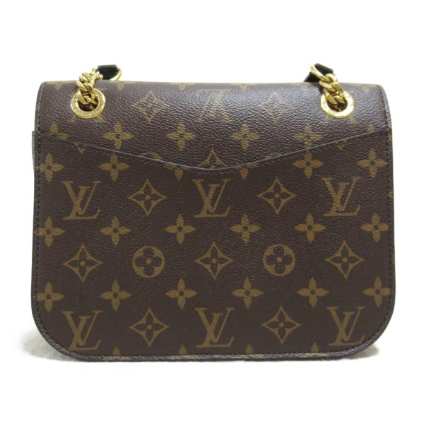 2101217439046 3 Louis Vuitton Passy Shoulder Bag Canvas Brown