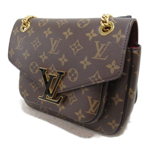 2101217439046 4 Louis Vuitton Passy Shoulder Bag Canvas Brown