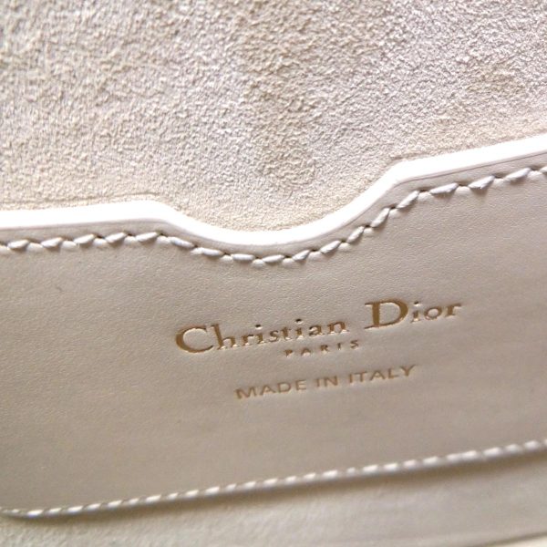 2104101935808 5 Dior Bobby Medium Shoulder Bag Calfskin White