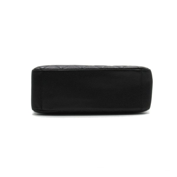 2104102099233 4 Chanel PST Shoulder Bag Caviar Skin Black